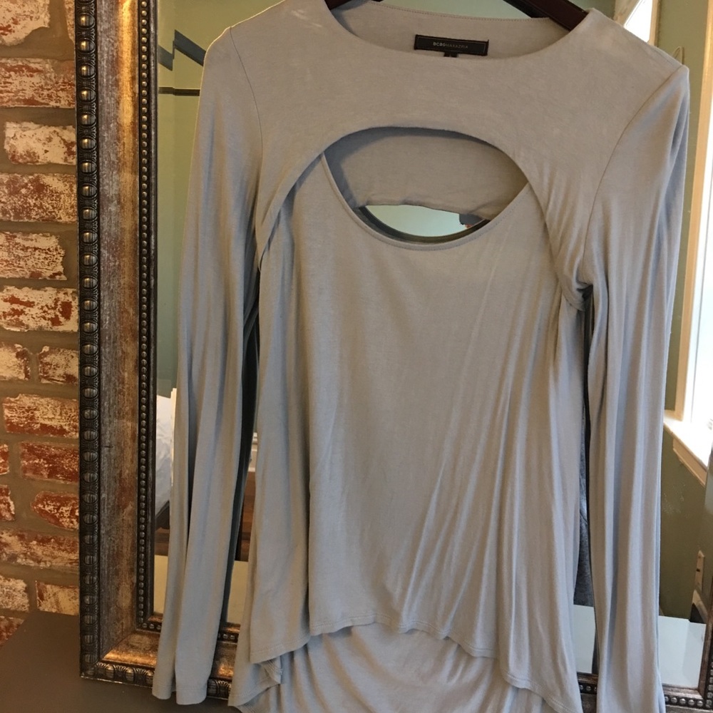 BCBG long sleeve blouse size XS